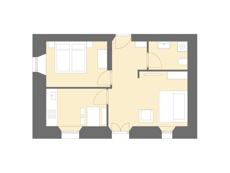 Residence Traube Brixen Zimmer foto